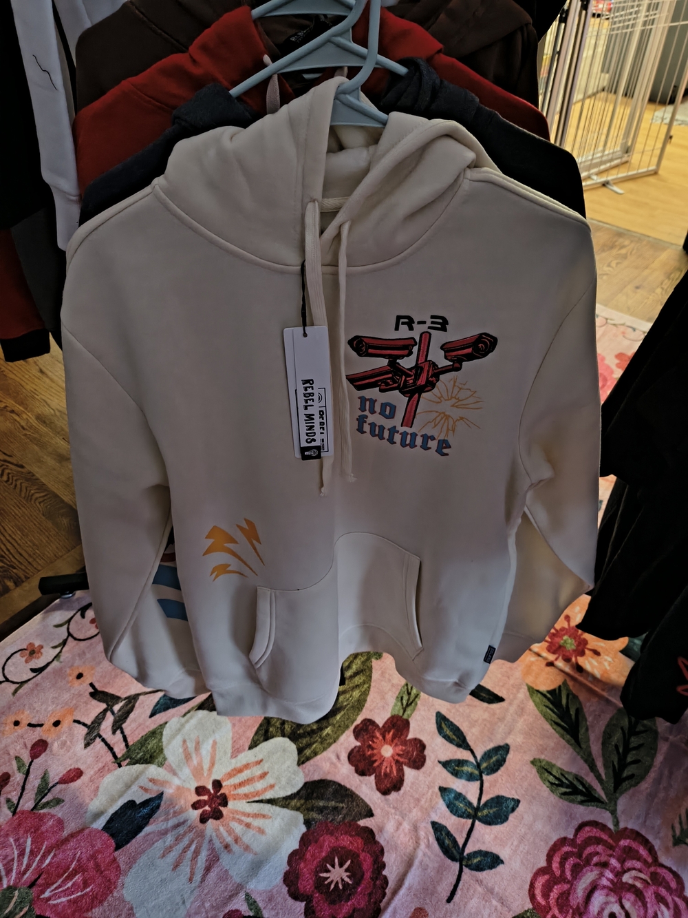 No Future Cream Graphic Hoodie